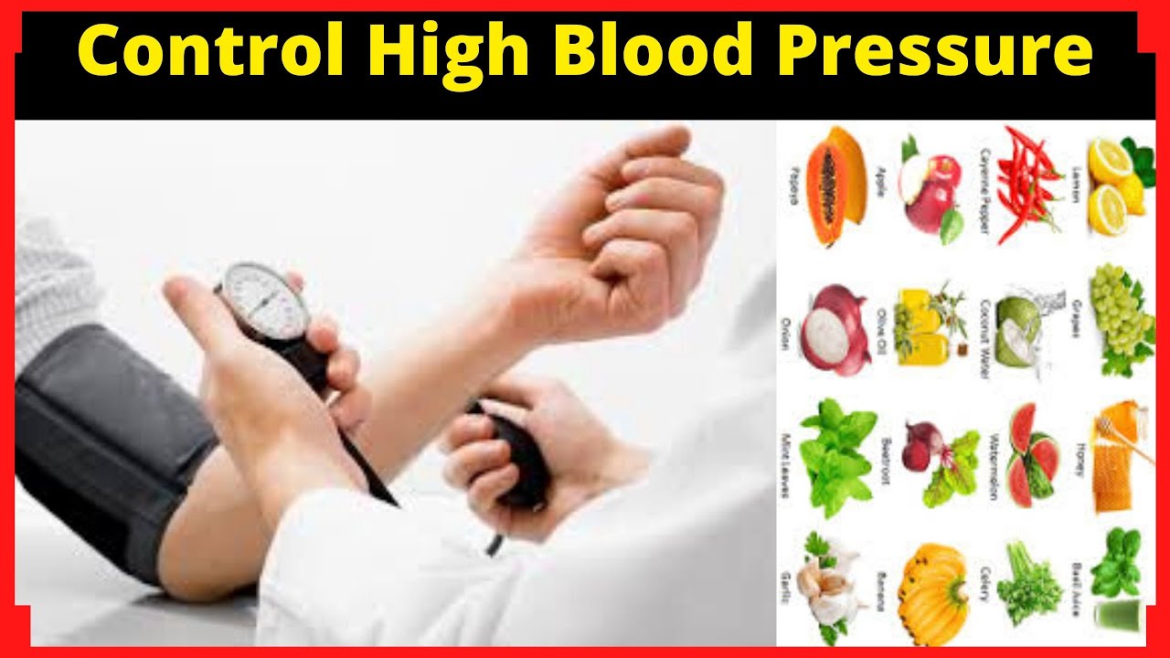 High blood pressure prevention and control